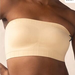 Truekind Convertible Bandeau Strapless Bra Color Oat